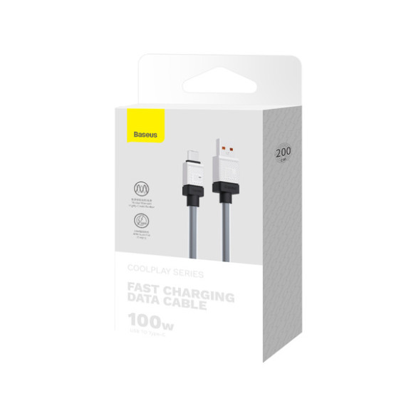 Baseus CoolPlay Series | Kabel USB - Typ C do telefonów Huawei Honor 100W 2m