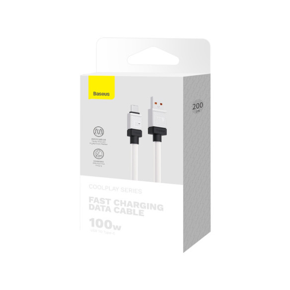 Baseus CoolPlay Series | Kabel USB - Typ C do telefonów Huawei Honor 100W 2m