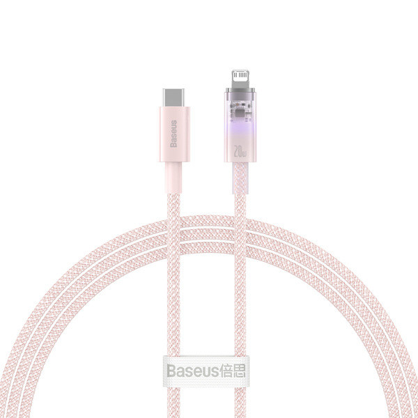 Baseus Explorer Series | Kabel USB-C - Lightning Power Delivery 20W 1m