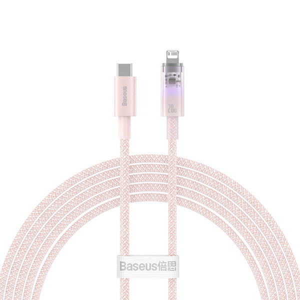 Baseus Explorer Series | Kabel USB-C - Lightning Power Delivery 20W 2m