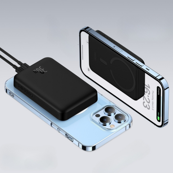 Baseus Magnetic Mini | Power Bank 10000mAh 30W z Szybkim Ładowaniem i MagSafe
