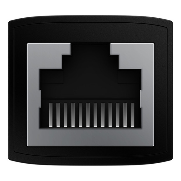 Baseus AirJoy | Łącznik kabli przedłużacz beczka LAN RJ45 2szt