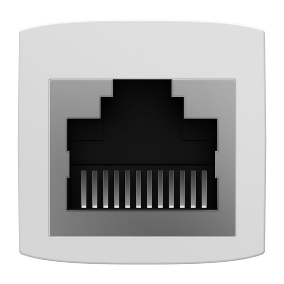 Baseus AirJoy | Łącznik kabli przedłużacz beczka LAN RJ45 10szt