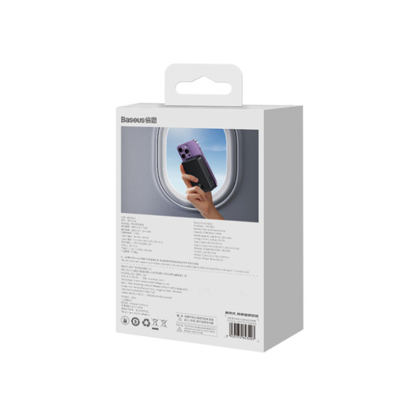 Baseus Magnetic Mini | Power Bank 20000mAh 20W z ładowaniem bezprzewodowym MagSafe Overseas Edition
