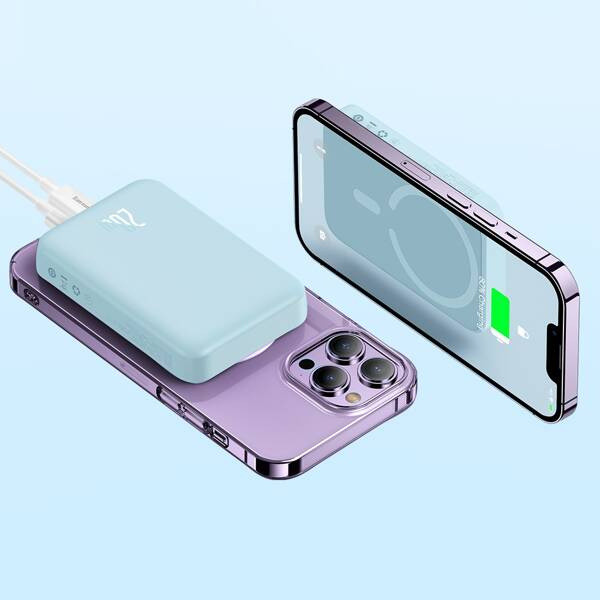 Baseus Magnetic Mini | Power Bank 10000mAh 20W z ładowaniem bezprzewodowym MagSafe Overseas Edition