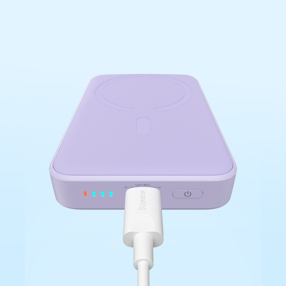 Baseus Magnetic Mini | Power Bank 10000mAh 20W z ładowaniem bezprzewodowym MagSafe Overseas Edition
