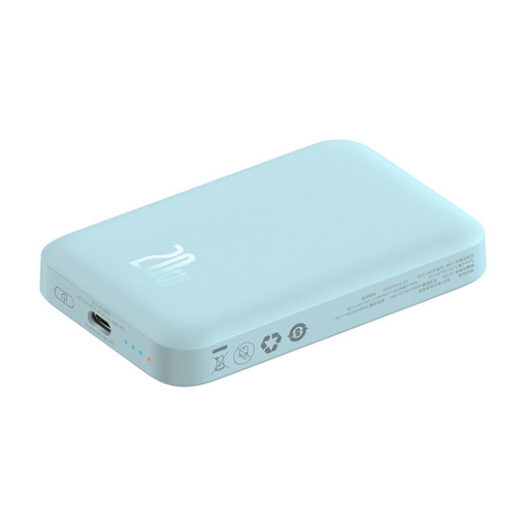 Baseus Magnetic Mini | Power Bank 6000mAh 20W z ładowaniem bezprzewodowym MagSafe
