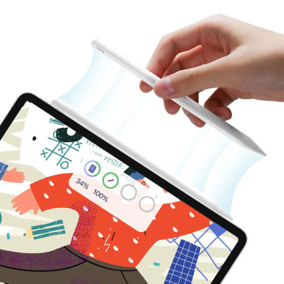 Baseus Smooth Writing 2 | Rysik aktywny Stylus Pen do Apple iPad z ładowaniem bezprzewodowym