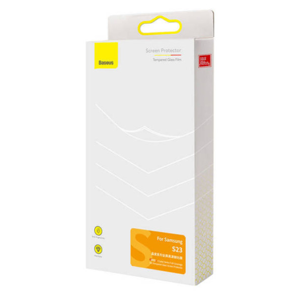 Baseus Crystal P6001205D201-02 | Szkło hartowane do Samsung Galaxy S23