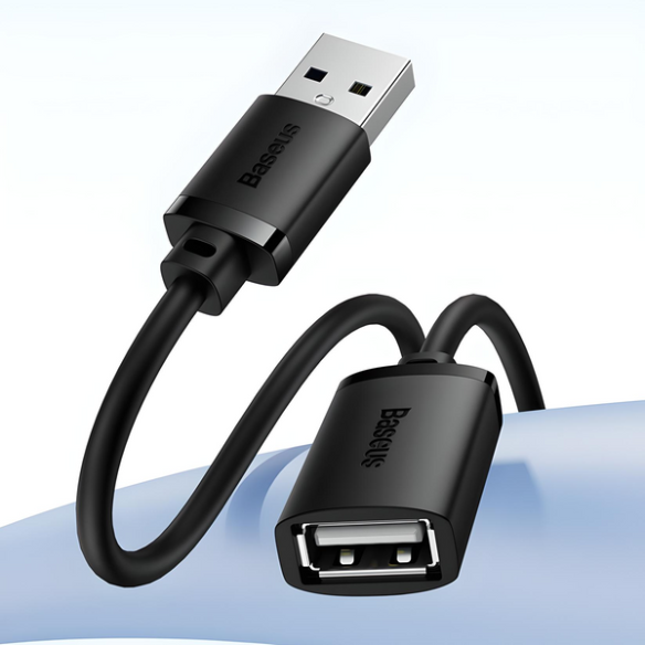 Baseus AirJoy | Kabel przedłużacz przewód USB 2.0 męski - USB 2.0 żeński 0.5m