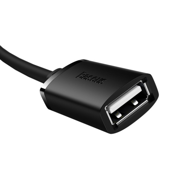 Baseus AirJoy | Kabel przedłużacz przewód USB 2.0 męski - USB 2.0 żeński 1.5m