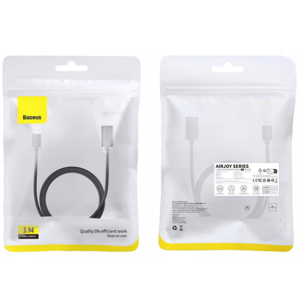 Baseus AirJoy | Kabel przedłużacz przewód USB 3.0 męski - USB 3.0 żeński 1m