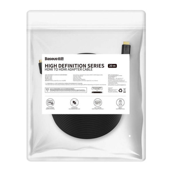 Baseus High Definition | Kabel przewód HDMI - HDMI 2.0 1080P/60Hz HD 18Gbps 20m