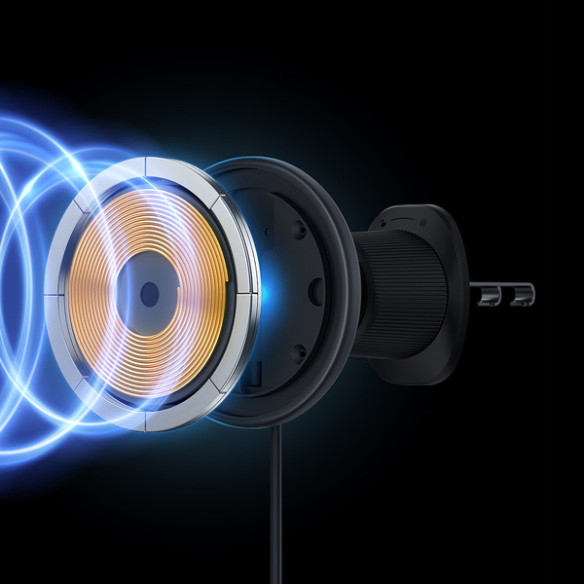 Baseus CW01 3w1 | Uchwyt samochodowy z ładowaniem indukcyjnym MagSafe do iPhone 15W