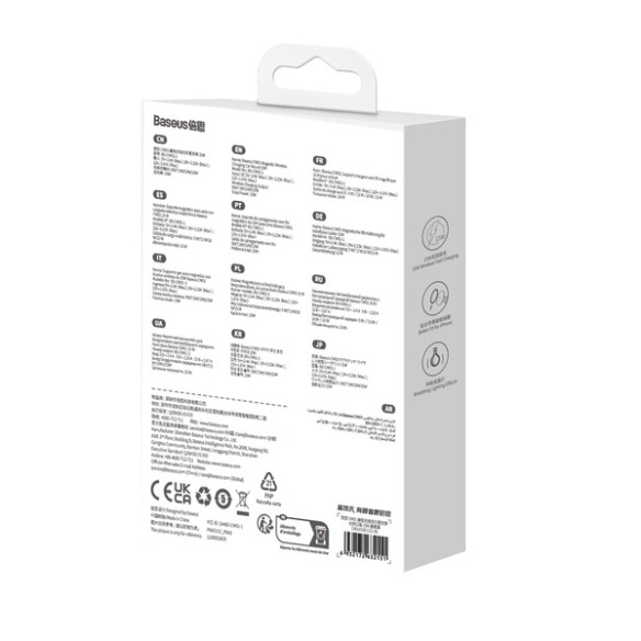 Baseus CW01 3w1 | Uchwyt samochodowy z ładowaniem indukcyjnym MagSafe do iPhone 15W