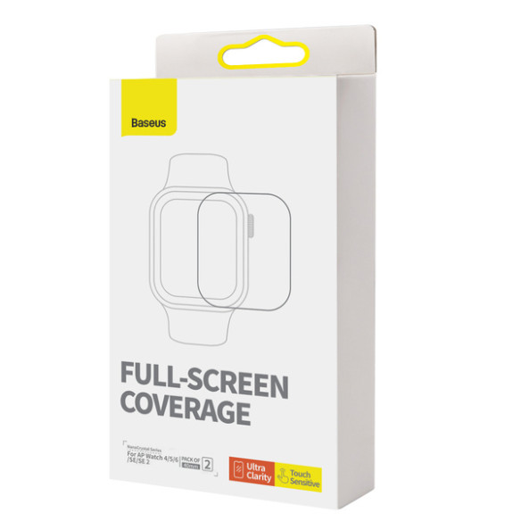 Baseus NanoCrystal | Folia ochronna do zegarka Apple Watch 4/5/6/SE/SE 2 series 44mm