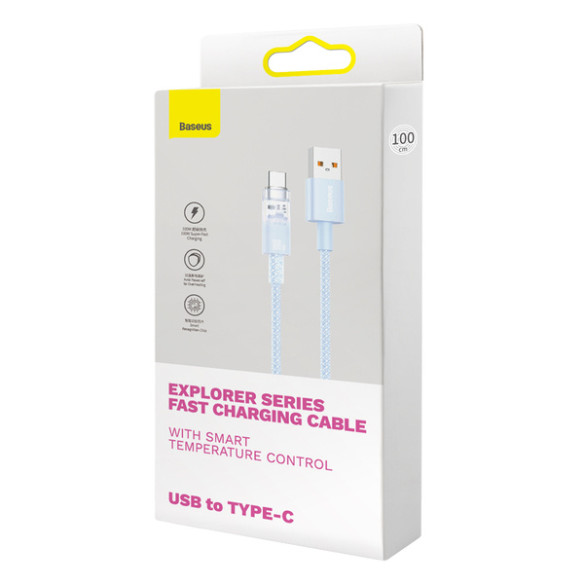Baseus Explorer Series | Kabel USB do USB-C dla Huawei Honor 100W 6A 1m