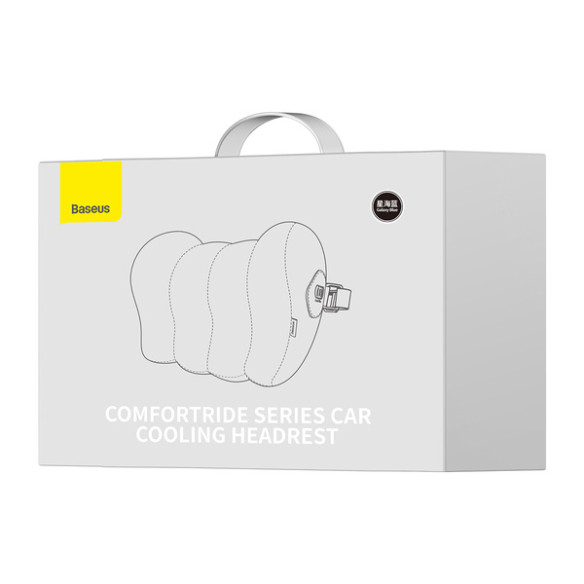 Baseus ComfortRide Cooling | Poduszka podróżna na zagłówek chłodząca do samochodu z pianki Memory
