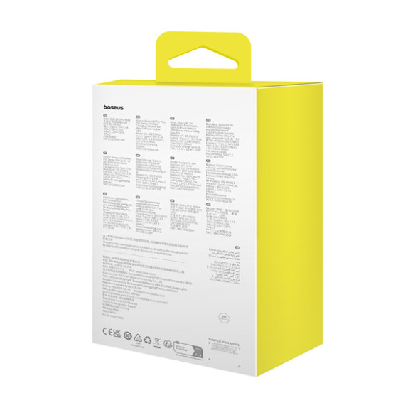 Baseus Milky Way Pro | Uchwyt z ładowaniem bezprzewodowym indukcyjnym 15W na kratkę nawiewu