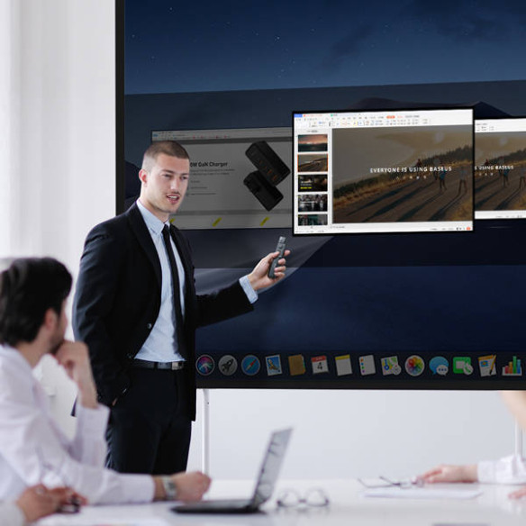 Baseus Orange Dot | Prezenter laser wskaźnik pilot bezprzewodowy do prezentacji 