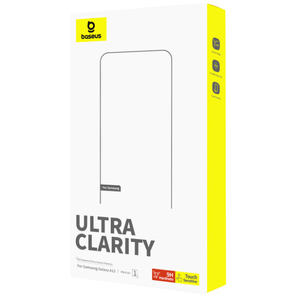 Baseus Diamond P60057407203-02 | Szkło hartowane ochronne pełne 9H do Samsung Galaxy A13