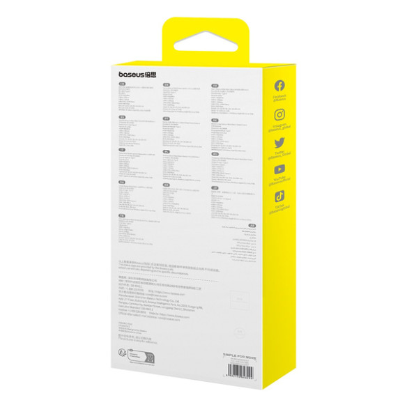 Baseus Metal Gleam II 6w1 | Adapter HUB 6w1 USB-C do HDMI, RJ45, Typ-C Data, 2x USB3.2, Typ-C 100W