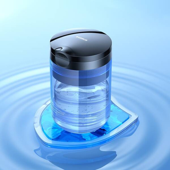 Baseus Premium Car Ashtray II | Popielniczka samochodowa biurowa podświetlana LED, kosz na śmieci do samochodu