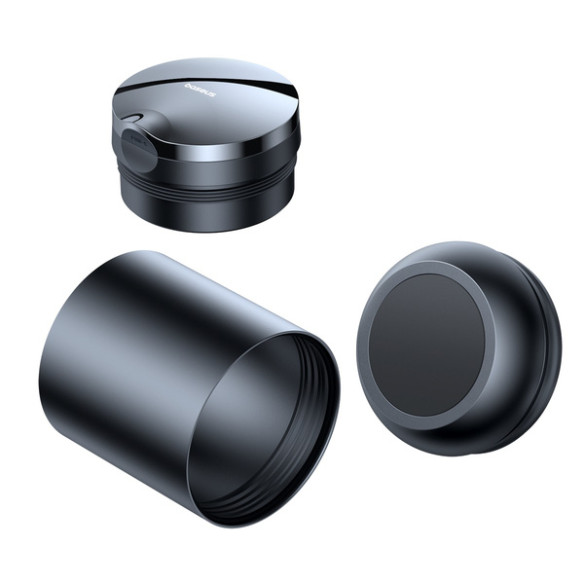 Baseus Premium Car Ashtray II | Popielniczka samochodowa biurowa podświetlana LED, kosz na śmieci do samochodu