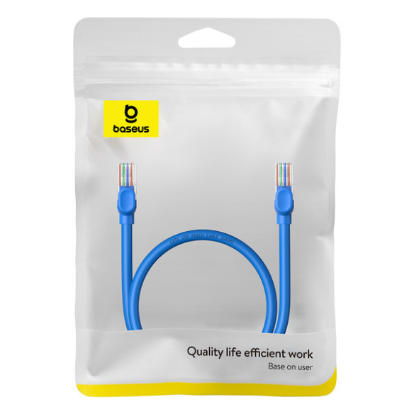 Baseus High Speed CAT6 | Kabel przewód sieciowy internetowy LAN Ethernet CAT6 RJ45 1m