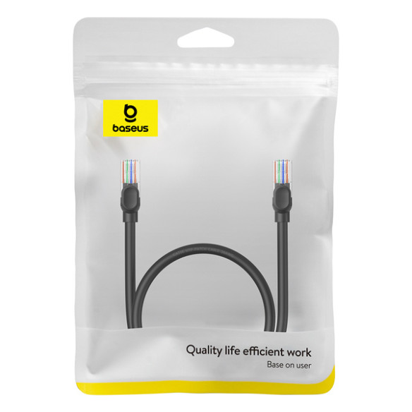 Baseus High Speed CAT5 | Kabel przewód sieciowy internetowy LAN Ethernet CAT5 RJ45 0.5m
