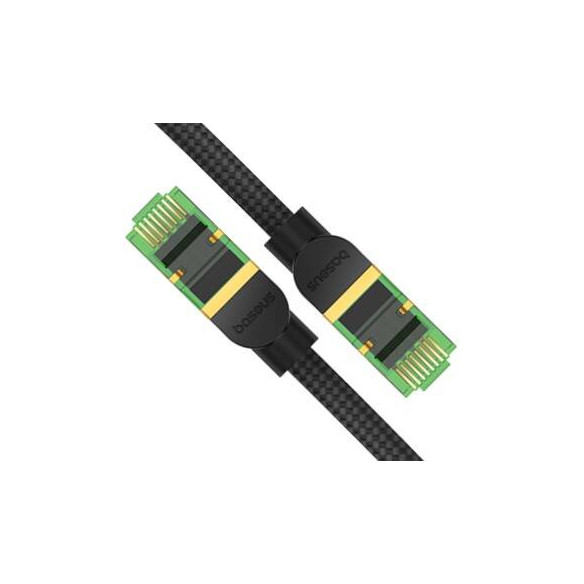 Baseus High Speed CAT8 | Kabel przewód sieciowy internetowy LAN RJ45 Ethernet CAT8 40Gb/s 2000MHz 1.5m