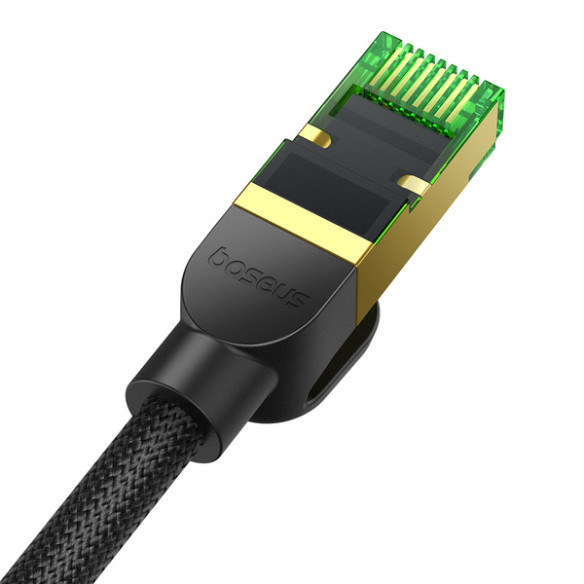 Baseus High Speed CAT8 | Kabel przewód sieciowy internetowy LAN RJ45 Ethernet CAT8 40Gb/s 2000MHz 1.5m