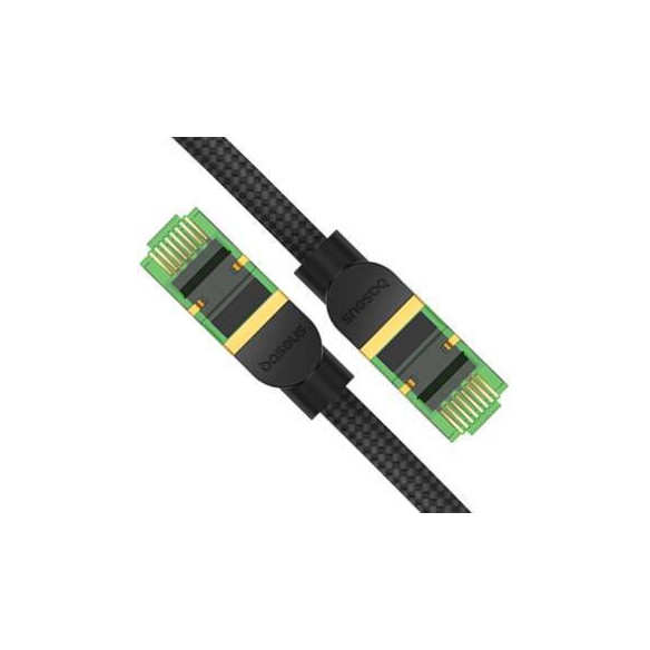 Baseus High Speed CAT8 | Kabel sieciowy internetowy RJ45 CAT8 40Gb/s 2000MHz 3m