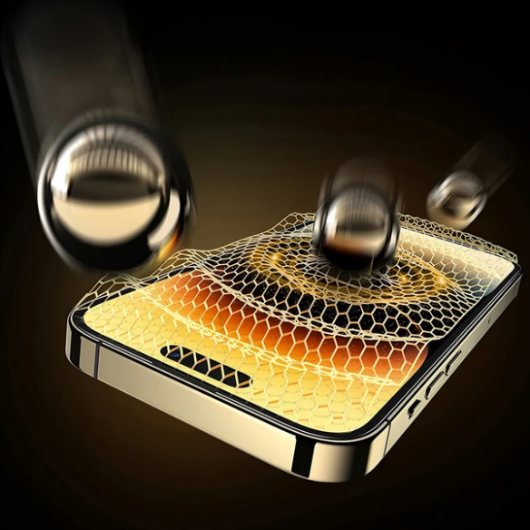 Baseus Sapphire P60057504203-02 | Szkło hartowane ochronne pełne 9H do Apple iPhone 15 Plus + aplikator