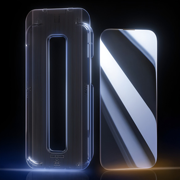 Baseus Sapphire P60057505203-03 | Szkło hartowane prywatyzujące ochronne pełne 9H do Apple iPhone 15 Pro Max + aplikator