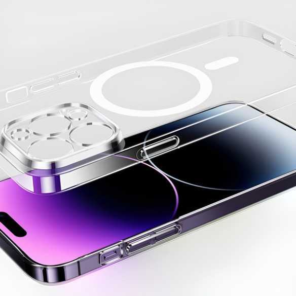 Baseus Lucent | Etui case obudowa MagSafe pokrowiec plecki do iPhone 15