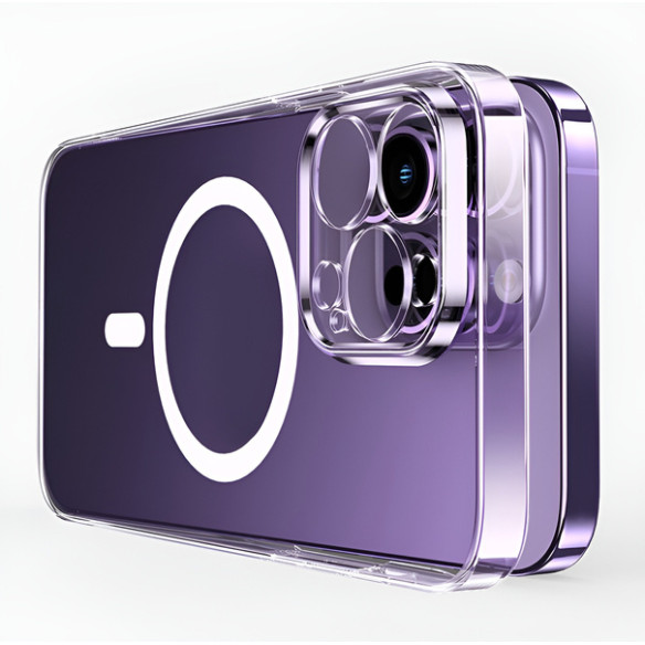 Baseus Lucent | Etui case obudowa MagSafe pokrowiec plecki do iPhone 15 Plus