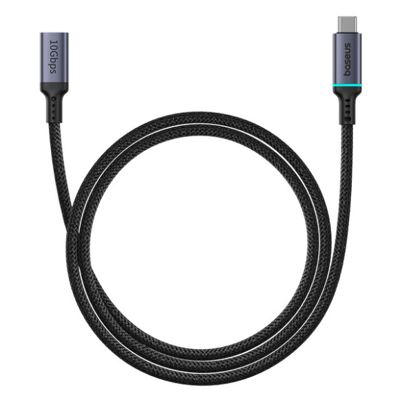 Baseus High Definition | Kabel przedłużacz przejściówka przewód USB-C męski - USB-C żeński 10Gb/s 1m