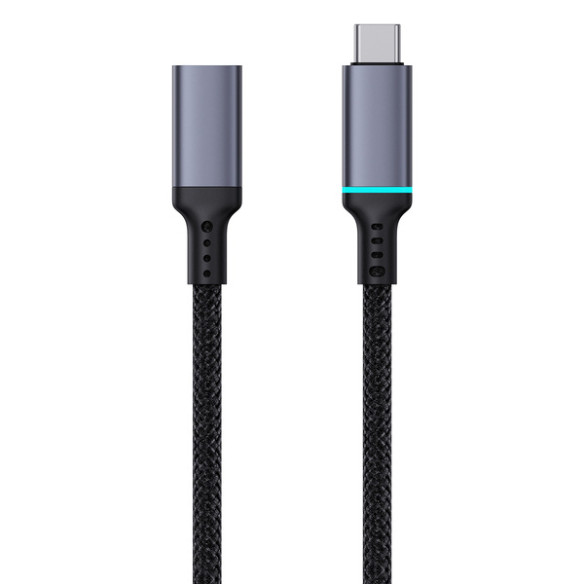 Baseus High Definition | Kabel przedłużacz przejściówka przewód USB-C męski - USB-C żeński 10Gb/s 1m