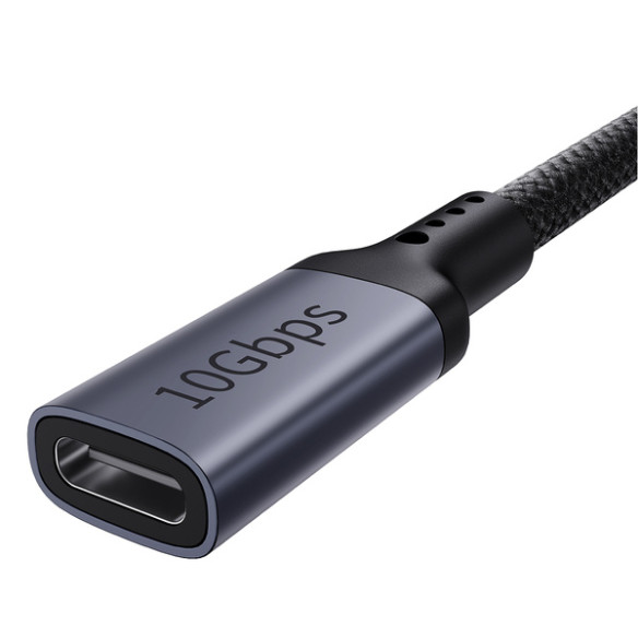 Baseus High Definition | Kabel przedłużacz przejściówka przewód USB-C męski - USB-C żeński 10Gb/s 1m
