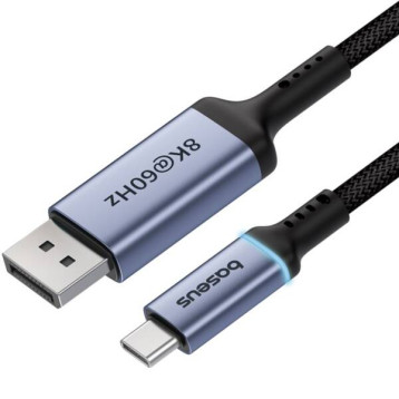 Baseus High Definition | Kabel przewód USB-C - DisplayPort DP 8K60Hz HDR 2m