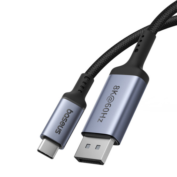 Baseus High Definition | Kabel przewód USB-C - DisplayPort DP 8K60Hz HDR 2m