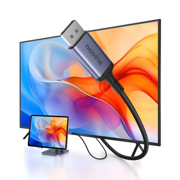 Baseus High Definition | Kabel przewód USB-C - DisplayPort DP 8K60Hz HDR 2m