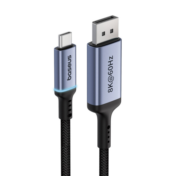 Baseus High Definition | Kabel przewód USB-C - DisplayPort DP 8K60Hz HDR 2m