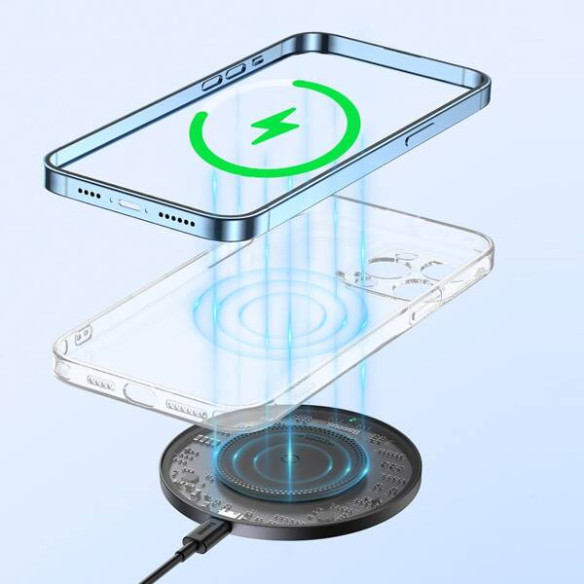 Baseus Simple 2 | Szybka ładowarka indukcyjna bezprzewodowa Qi 15W