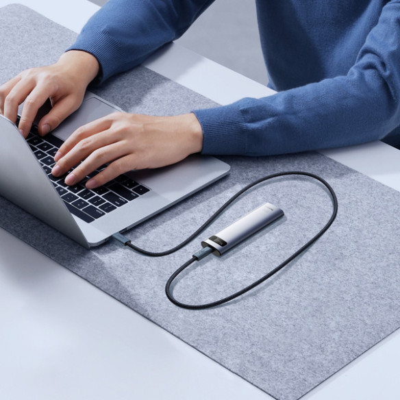 Baseus Flash Series 2 | Kabel USB-C Type-C USB4 240W PD 3.1 8K60Hz 40Gb/s 1m