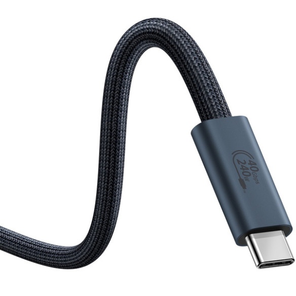Baseus Flash Series 2 | Kabel USB-C Type-C USB4 240W PD 3.1 8K60Hz 40Gb/s 1m