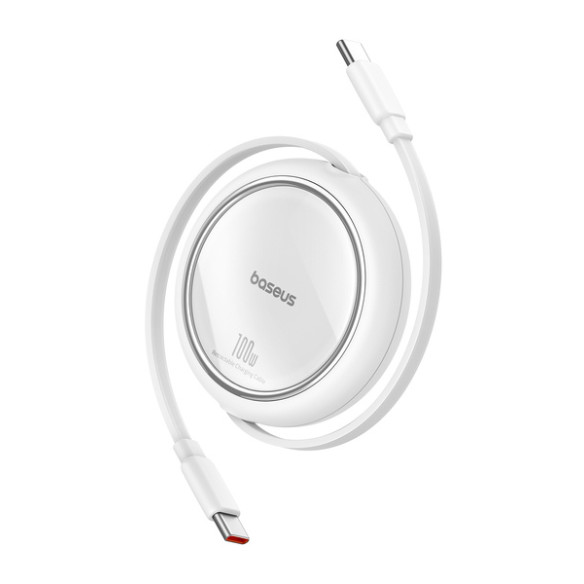 Baseus Free2Draw Mini | Kabel z regulacją długości USB-C Type-C Power Delivery 100W 1m 