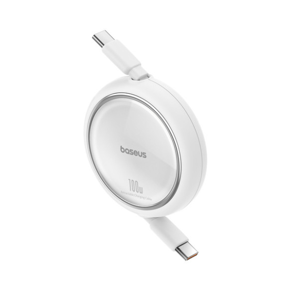 Baseus Free2Draw Mini | Kabel z regulacją długości USB-C Type-C Power Delivery 100W 1m 