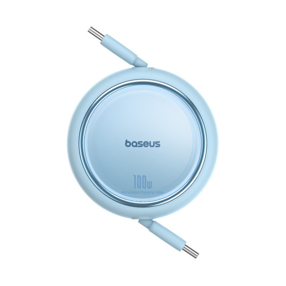 Baseus Free2Draw Mini | Kabel z regulacją długości USB-C Type-C Power Delivery 100W 1m 